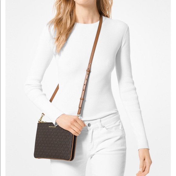 Michael Kors double pouch crossbody